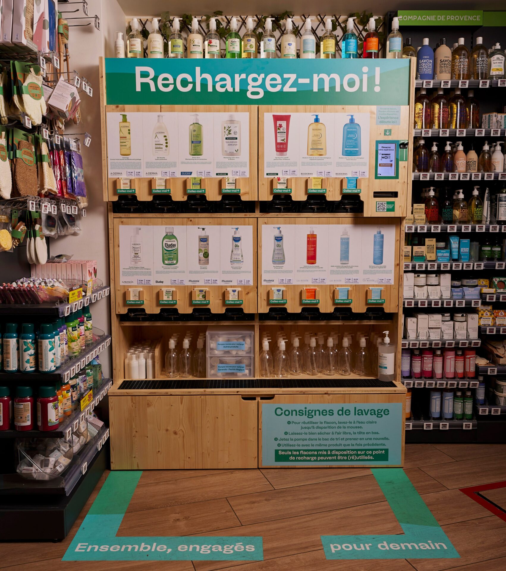 Meuble de l'éxpérimentation 1 de Pharma Recharge